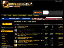 Tablet Screenshot of blackhatworld.com
